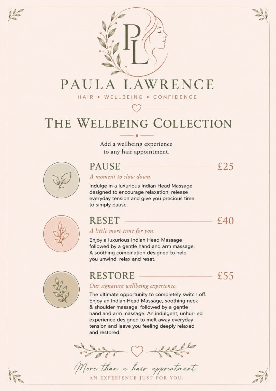 The Paula Lawrence Wellbeing Collection